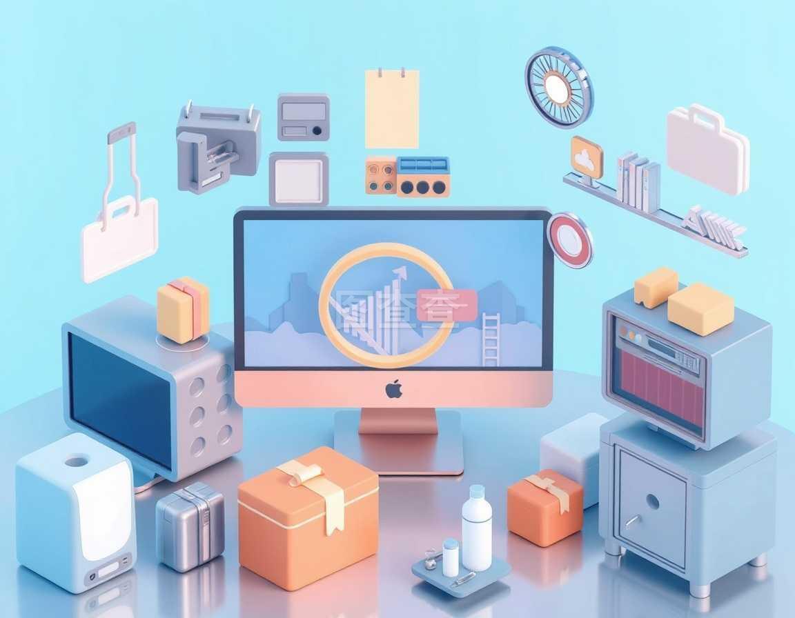 三维插图计算机与互联网技术 搜索手册与技术服务解析